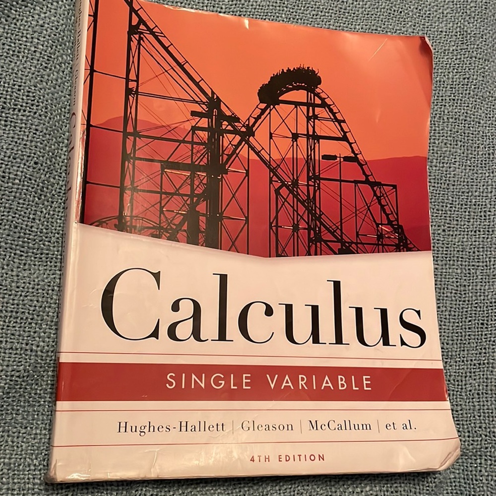 Calculus Textbook 4th Edition